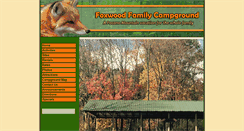 Desktop Screenshot of foxwoodcampground.com